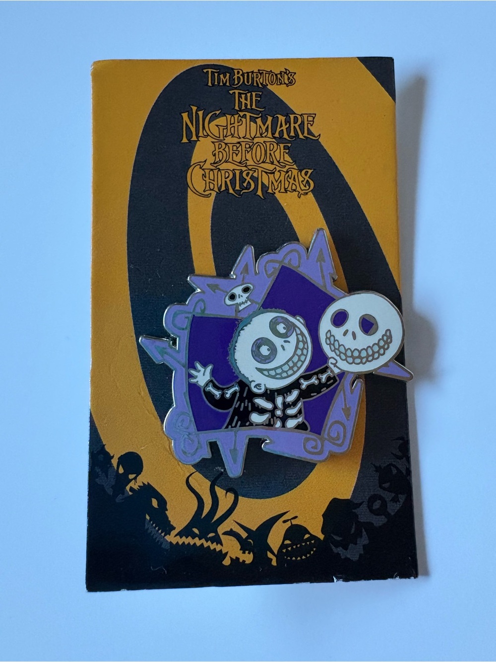 DISNEY WDW 2008 NIGHTMARE BEFORE CHRISTMAS MYSTERY PIN COLLECTION BARREL PIN
